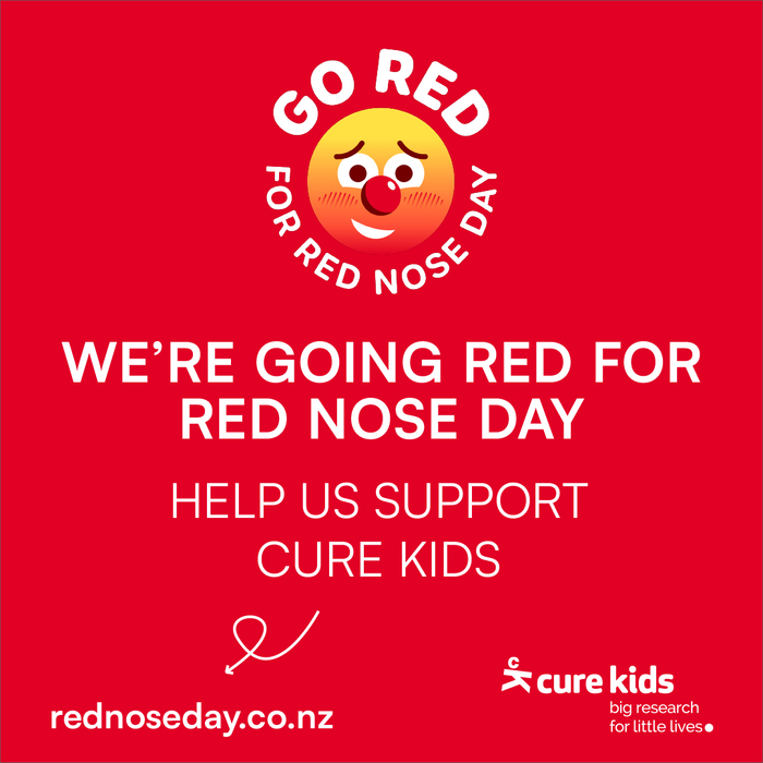 'We're going red' Social Tile