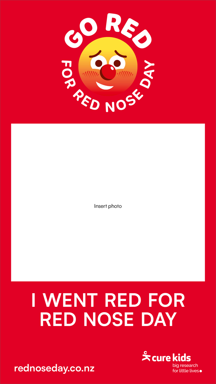 Go Red Embarrassing Story Frame