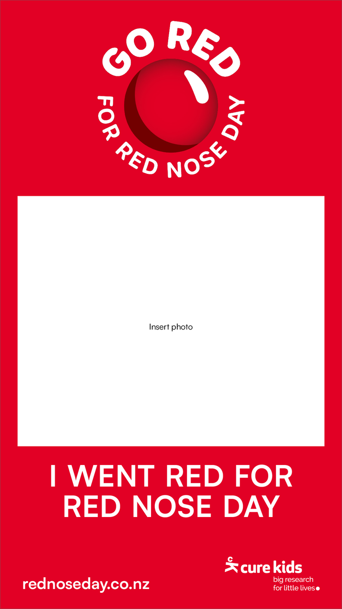 Go Red Generic Story Frame