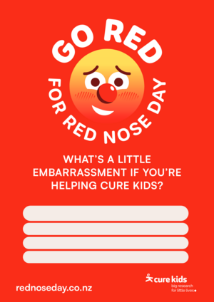 What's a little embarrassment? Poster